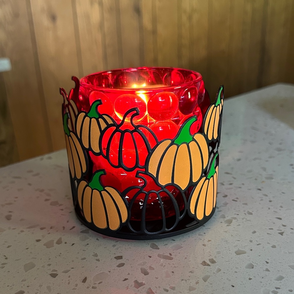 Pumpkin Candle Holder